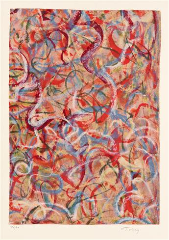 MARK TOBEY Flame of Colors.